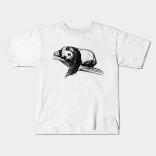 Bear Lying On A Tree Kids T-Shirt